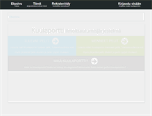 Tablet Screenshot of kuulaportti.fi